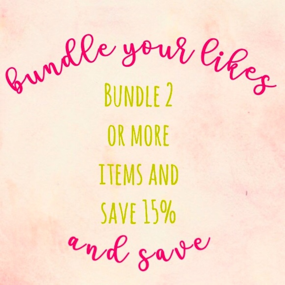 Bundle and save!!!